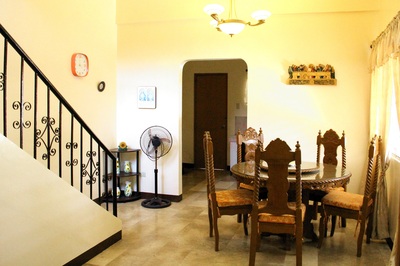 tagaytay house for rent
Casa Minerva Tagaytay dining room