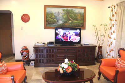 tagaytay house for rent
Casa Minerva Tagaytay living room